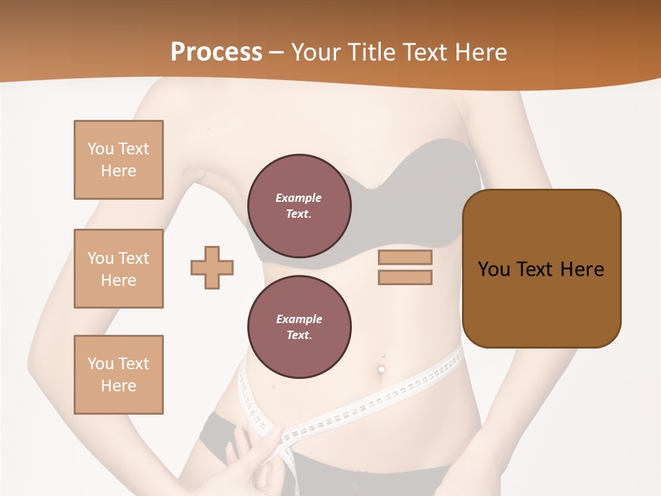 Nutrition Girl Fatness PowerPoint Template