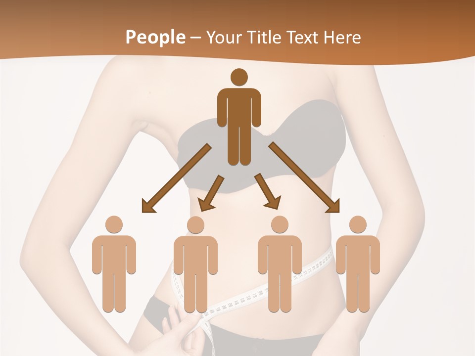 Nutrition Girl Fatness PowerPoint Template