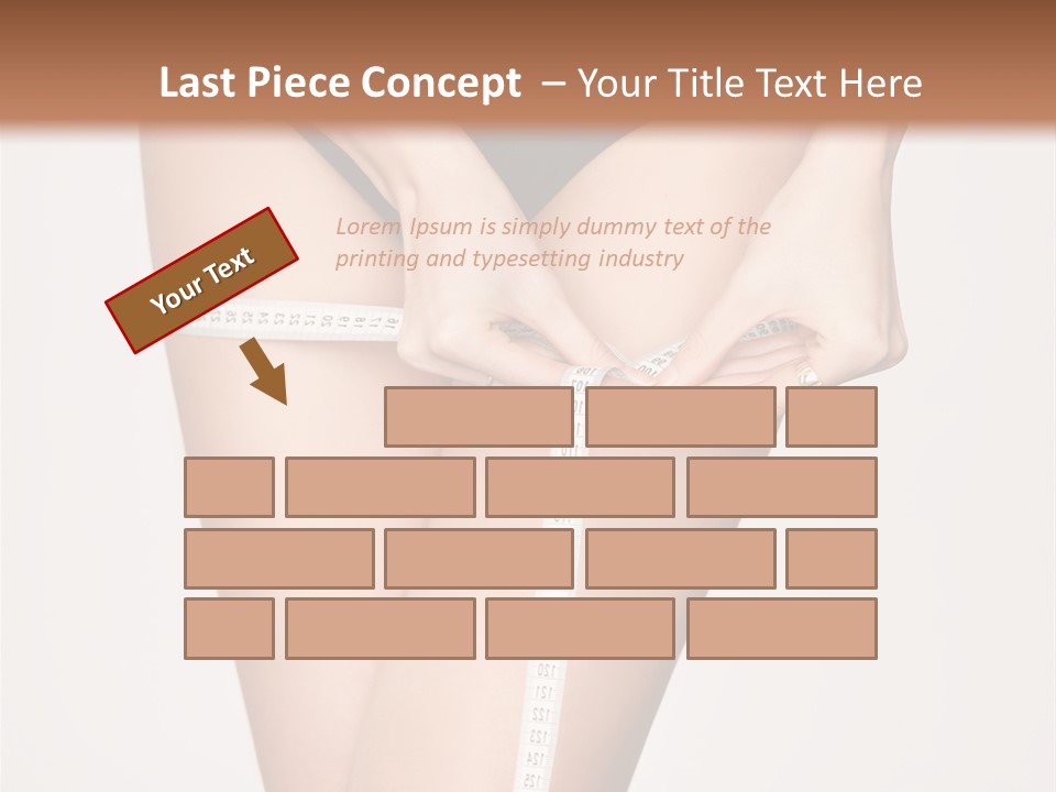 Lifestyle Workout Woman PowerPoint Template