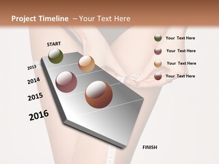 Lifestyle Workout Woman PowerPoint Template