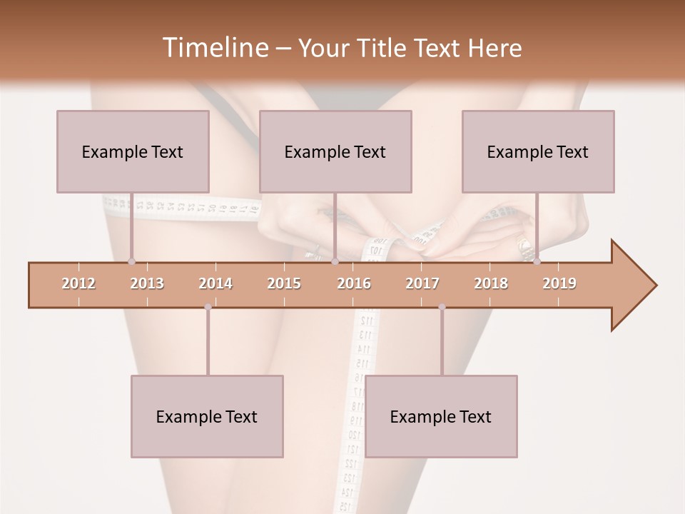 Lifestyle Workout Woman PowerPoint Template