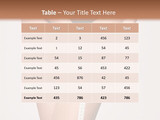 Lifestyle Workout Woman PowerPoint Template
