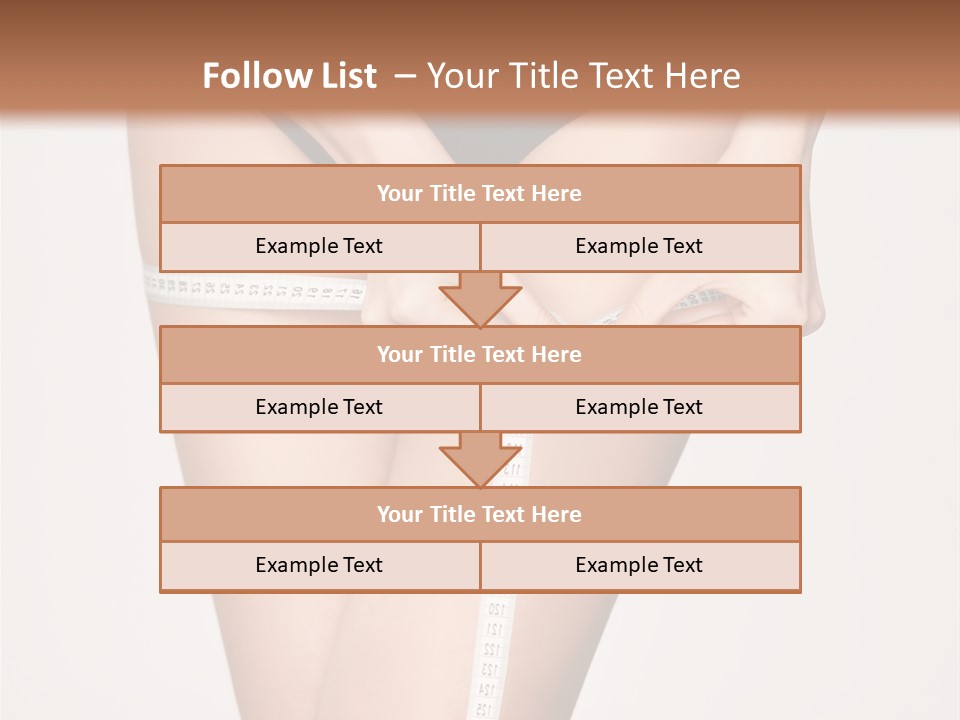 Lifestyle Workout Woman PowerPoint Template