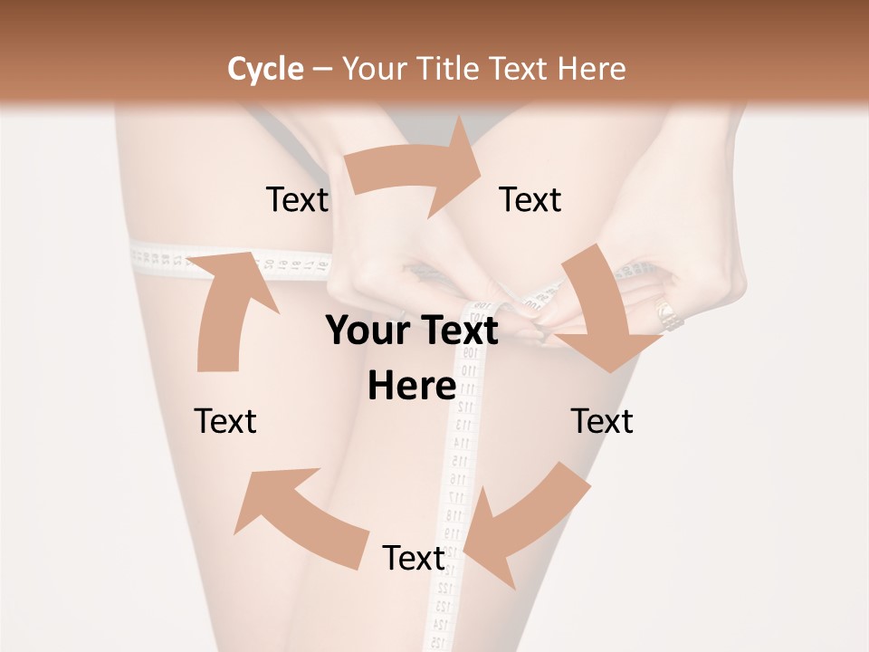 Lifestyle Workout Woman PowerPoint Template