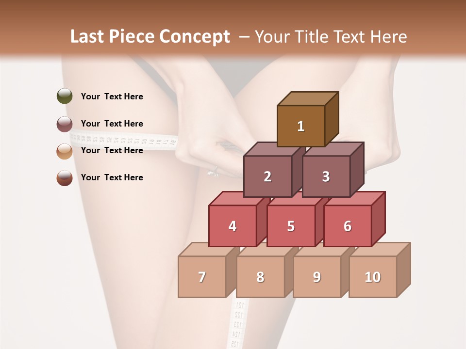 Lifestyle Workout Woman PowerPoint Template