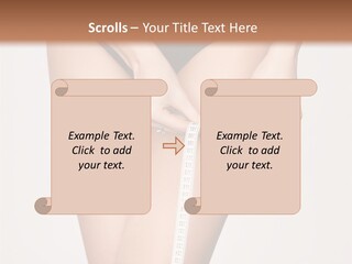 Lifestyle Workout Woman PowerPoint Template