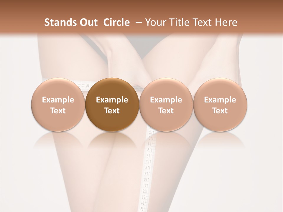 Lifestyle Workout Woman PowerPoint Template
