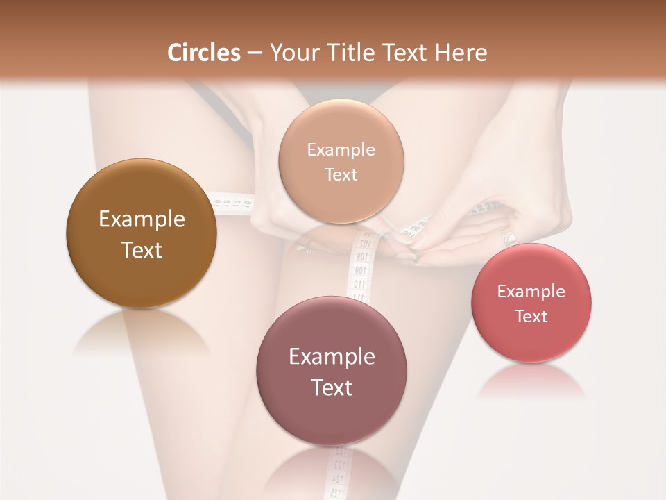 Lifestyle Workout Woman PowerPoint Template