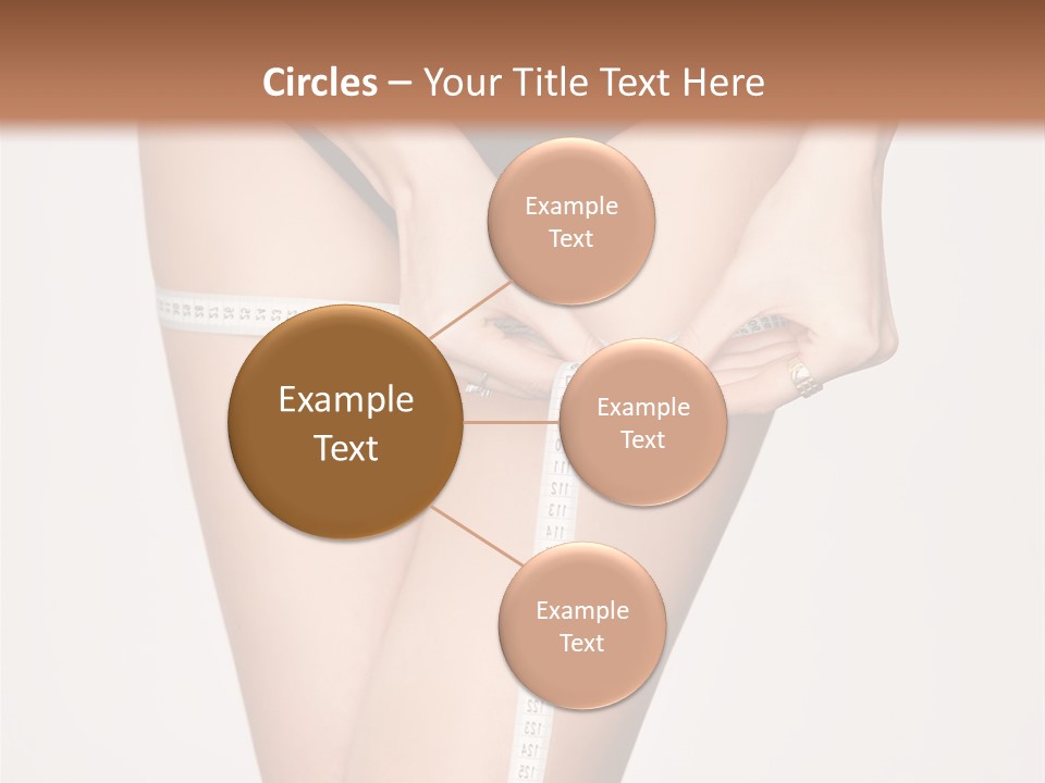 Lifestyle Workout Woman PowerPoint Template