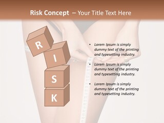 Lifestyle Workout Woman PowerPoint Template