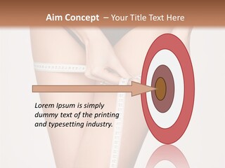 Lifestyle Workout Woman PowerPoint Template