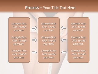 Lifestyle Workout Woman PowerPoint Template
