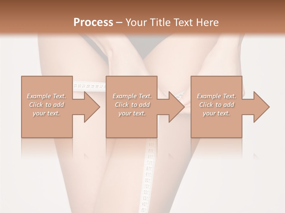 Lifestyle Workout Woman PowerPoint Template