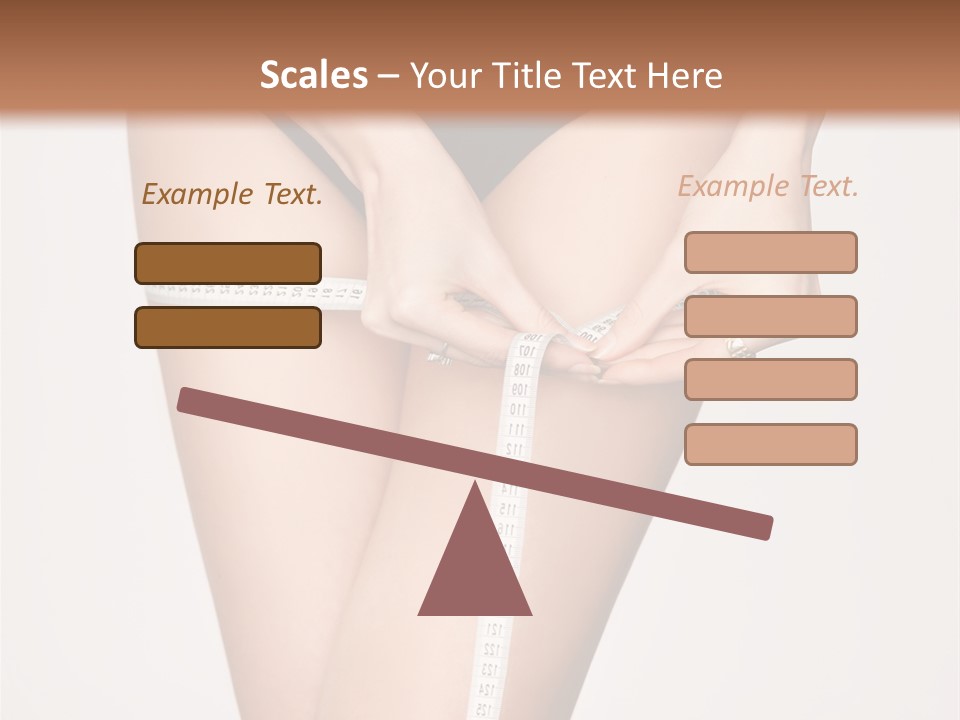 Lifestyle Workout Woman PowerPoint Template