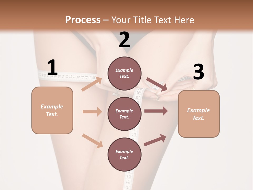 Lifestyle Workout Woman PowerPoint Template