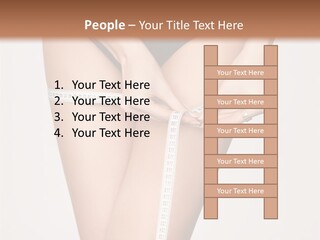 Lifestyle Workout Woman PowerPoint Template