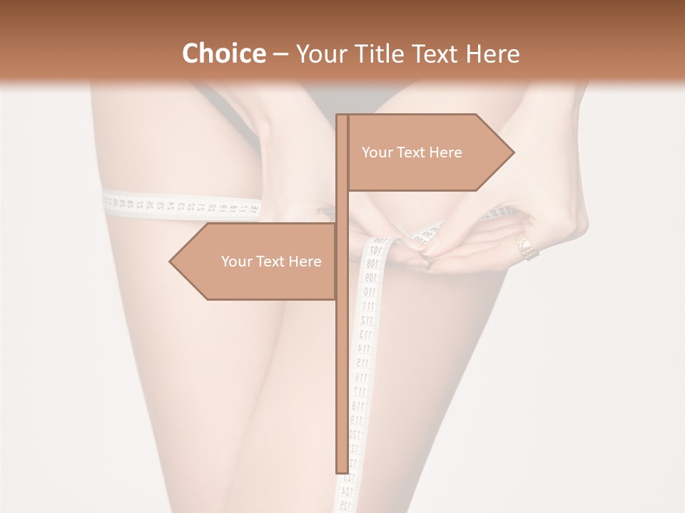Lifestyle Workout Woman PowerPoint Template