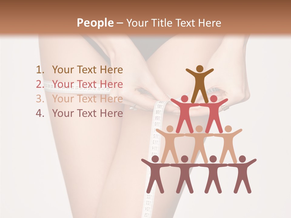 Lifestyle Workout Woman PowerPoint Template