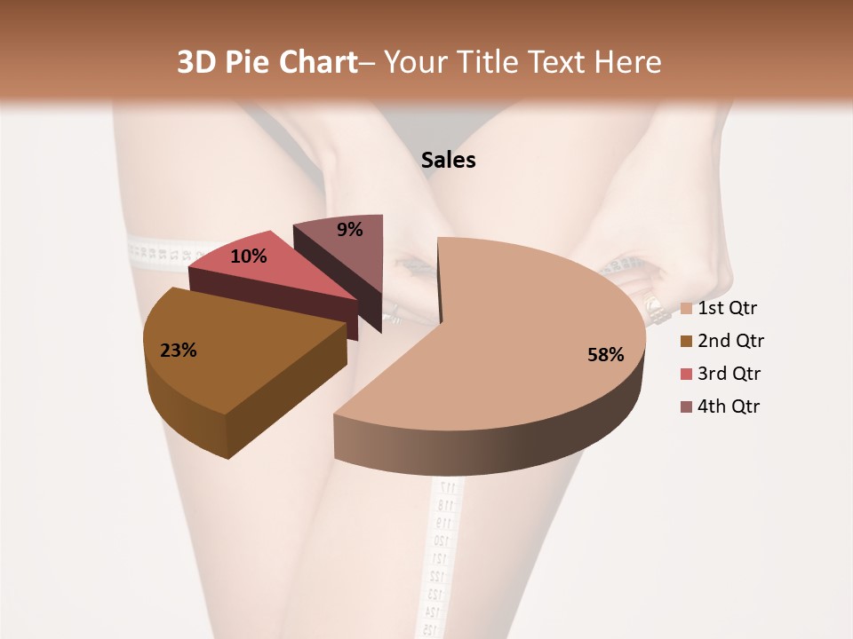Lifestyle Workout Woman PowerPoint Template