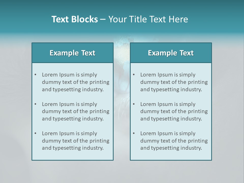 Naturschutz Cctv Pupille PowerPoint Template