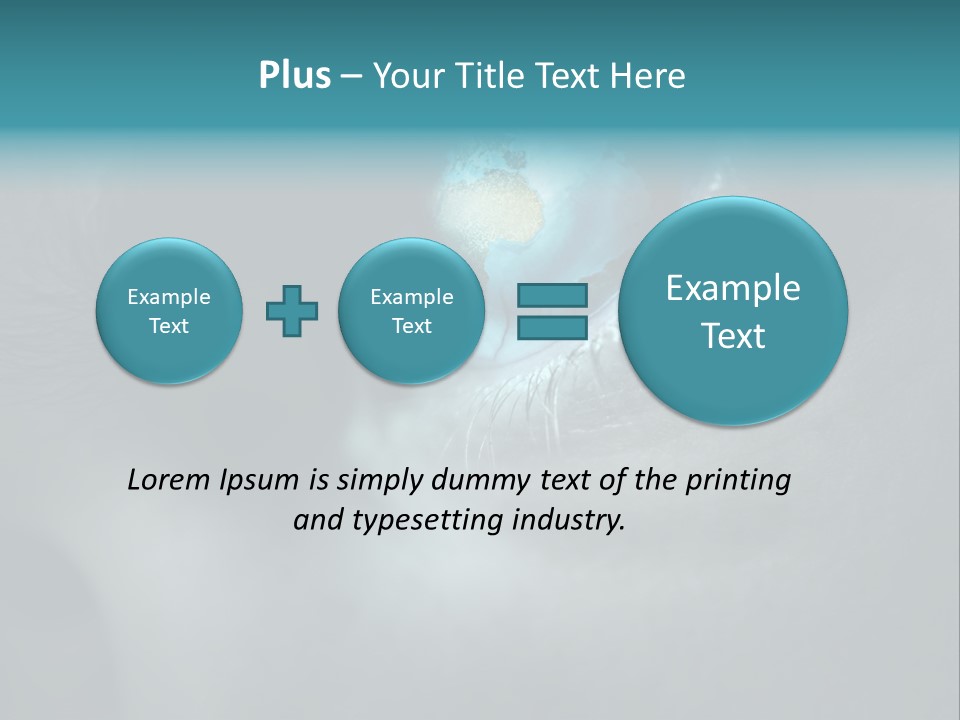 Naturschutz Cctv Pupille PowerPoint Template