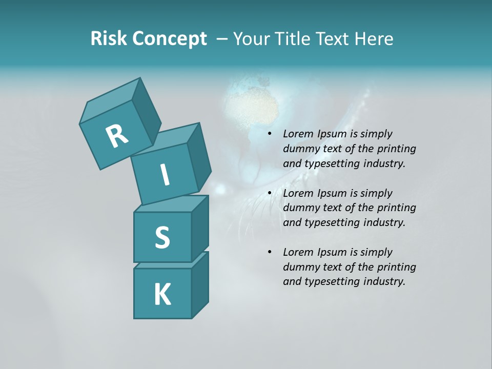 Naturschutz Cctv Pupille PowerPoint Template