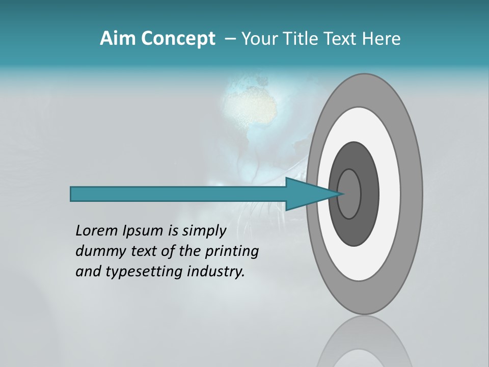 Naturschutz Cctv Pupille PowerPoint Template