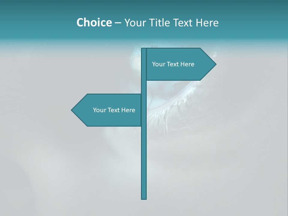 Naturschutz Cctv Pupille PowerPoint Template