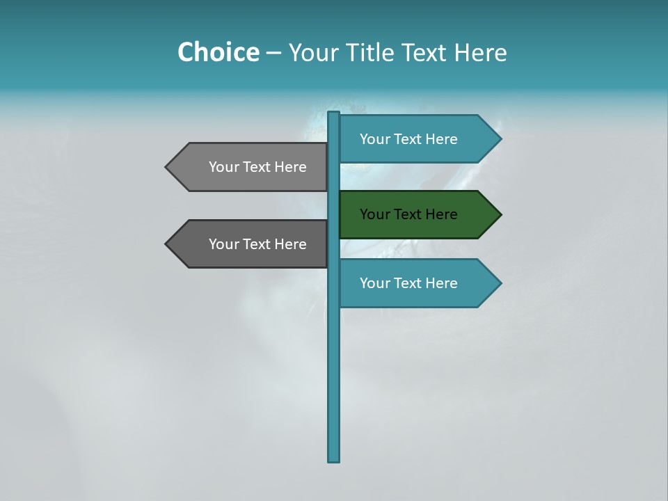 Naturschutz Cctv Pupille PowerPoint Template