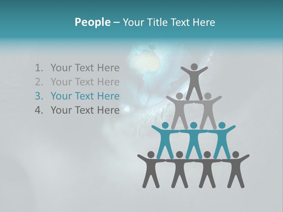 Naturschutz Cctv Pupille PowerPoint Template