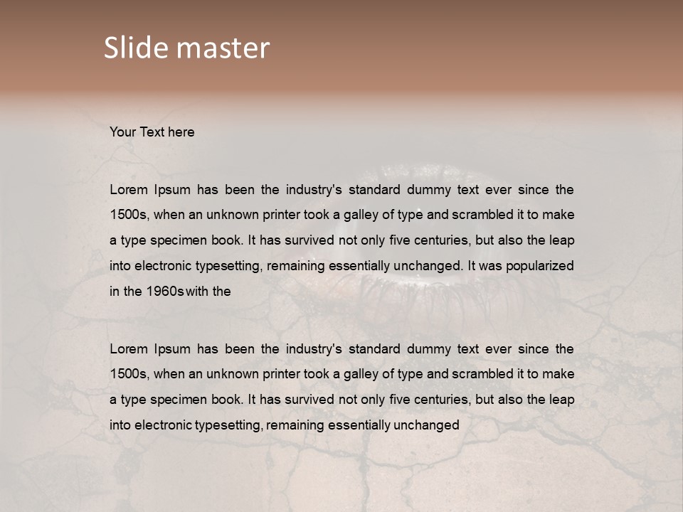 Steinalt Krank Jung PowerPoint Template