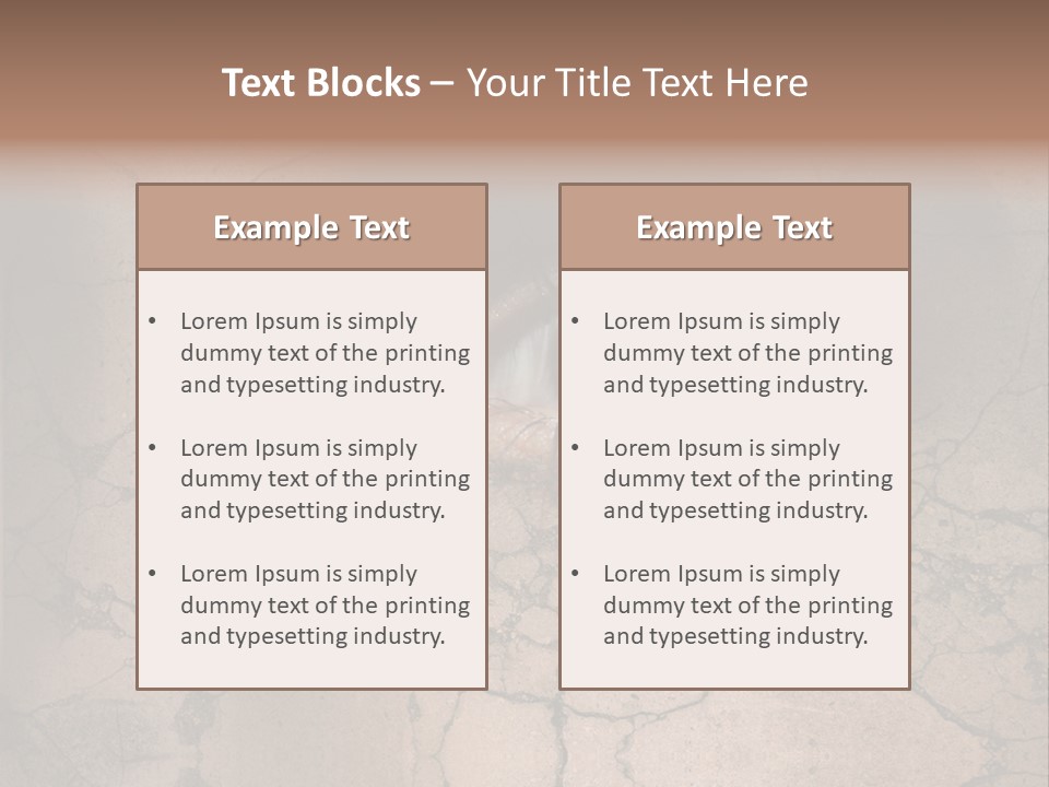 Steinalt Krank Jung PowerPoint Template