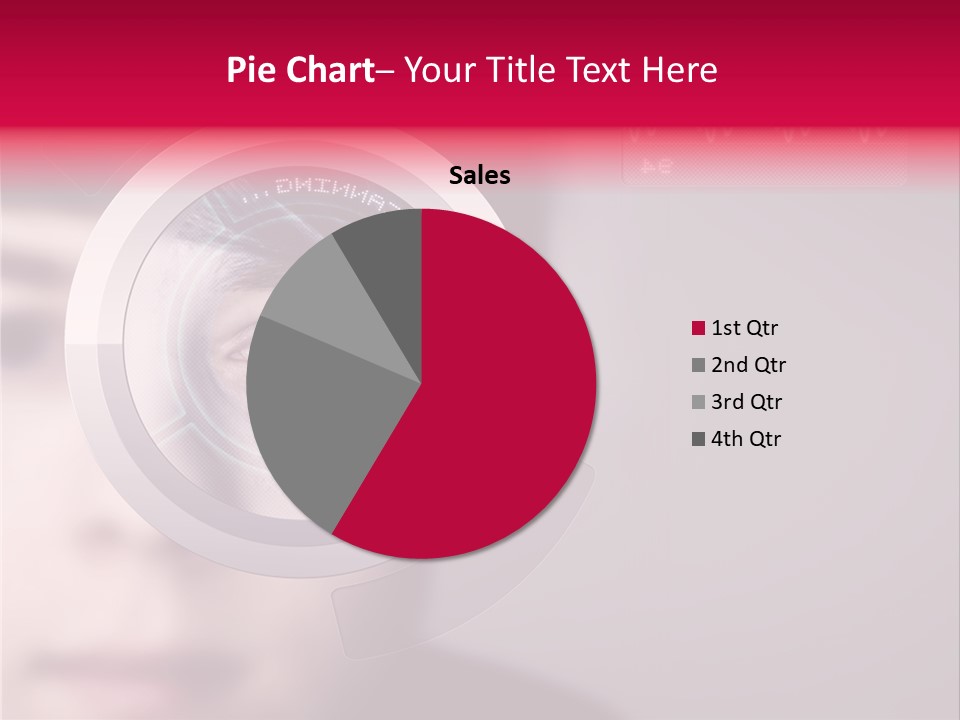 Optisch Identifikation Erkennungsmerkmal PowerPoint Template