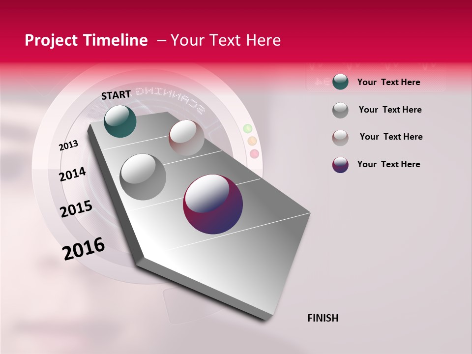Optisch Identifikation Erkennungsmerkmal PowerPoint Template