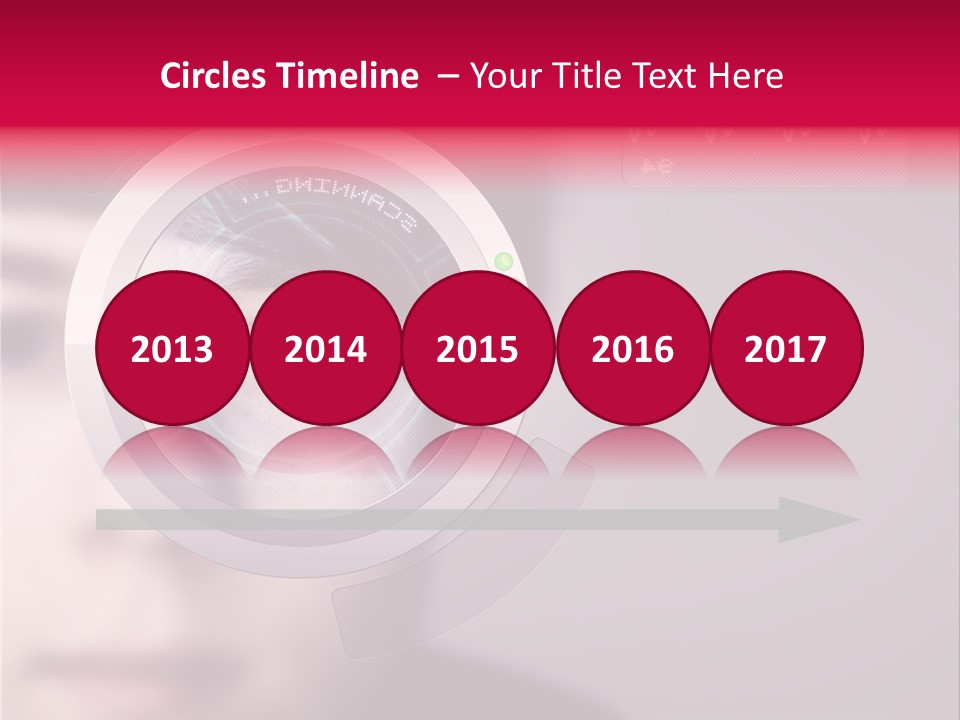 Optisch Identifikation Erkennungsmerkmal PowerPoint Template