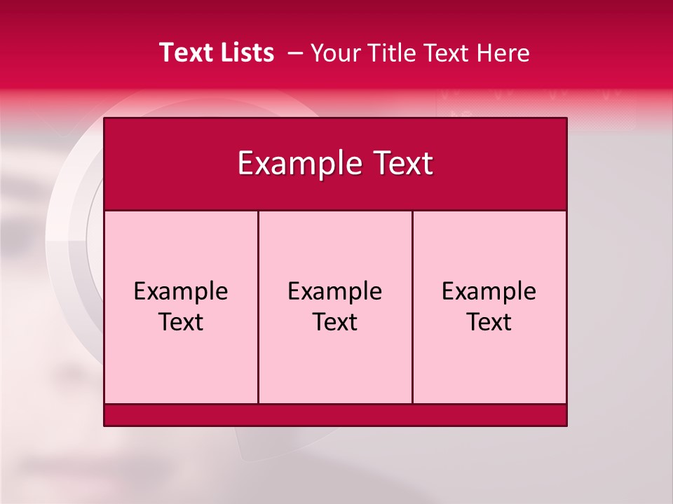 Optisch Identifikation Erkennungsmerkmal PowerPoint Template