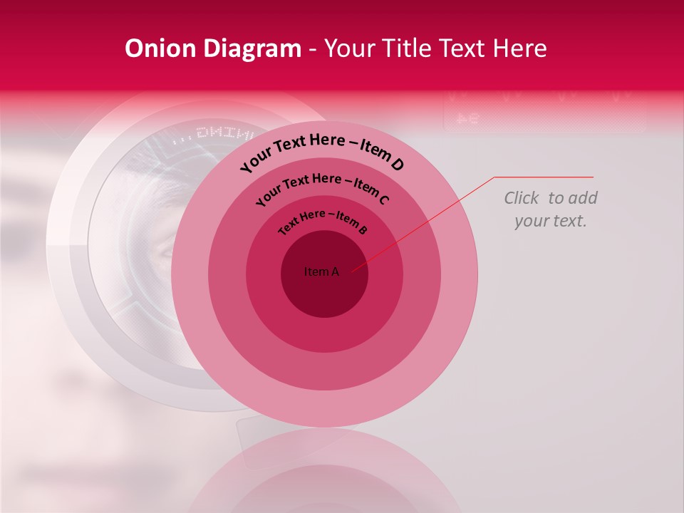 Optisch Identifikation Erkennungsmerkmal PowerPoint Template