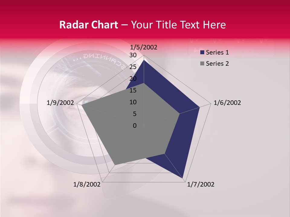 Optisch Identifikation Erkennungsmerkmal PowerPoint Template