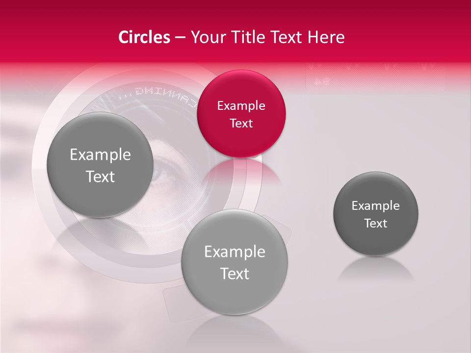 Optisch Identifikation Erkennungsmerkmal PowerPoint Template