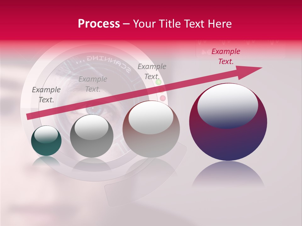 Optisch Identifikation Erkennungsmerkmal PowerPoint Template