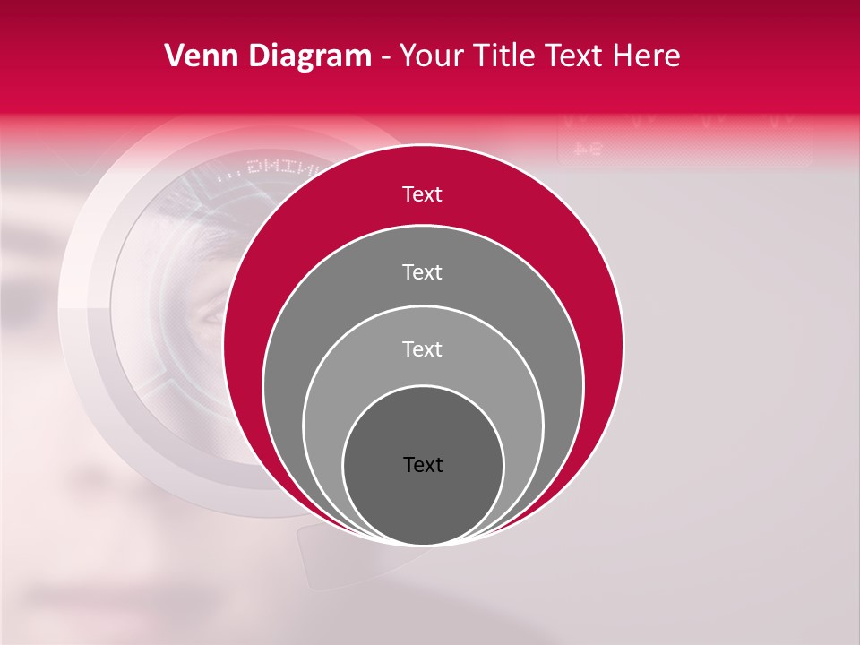 Optisch Identifikation Erkennungsmerkmal PowerPoint Template