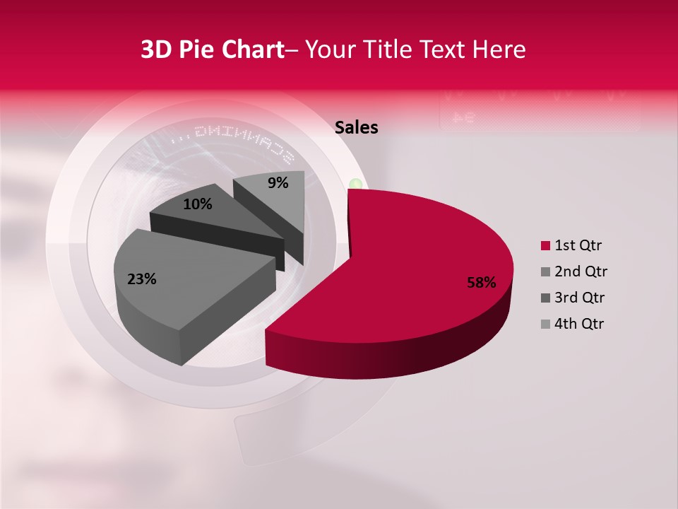 Optisch Identifikation Erkennungsmerkmal PowerPoint Template