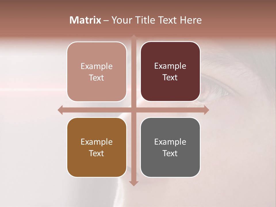 Licht Kurzsichtig Besser PowerPoint Template