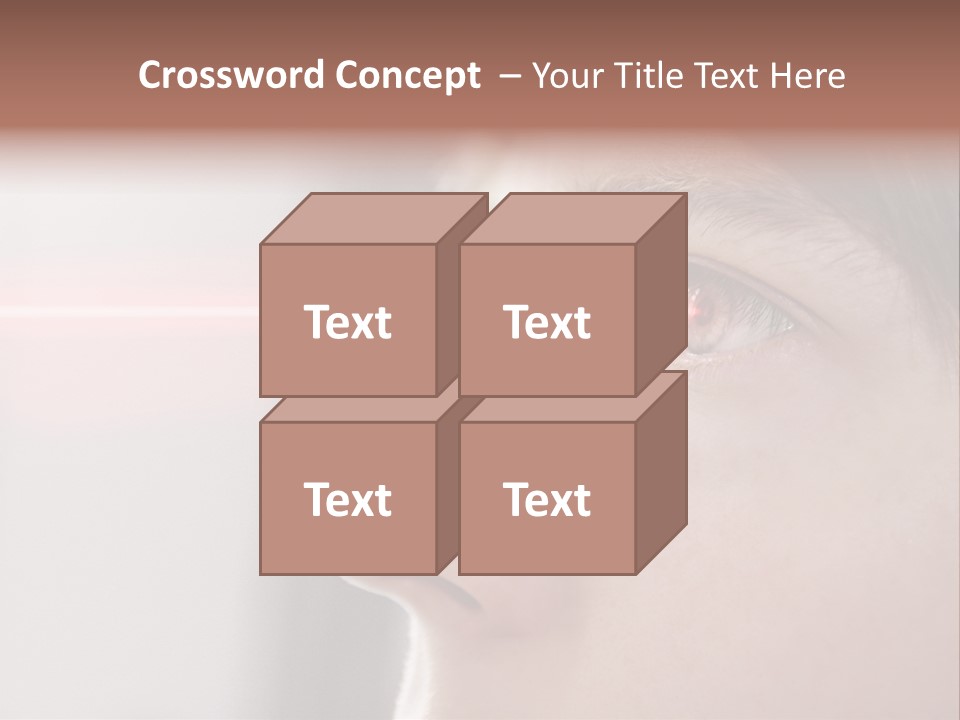 Licht Kurzsichtig Besser PowerPoint Template