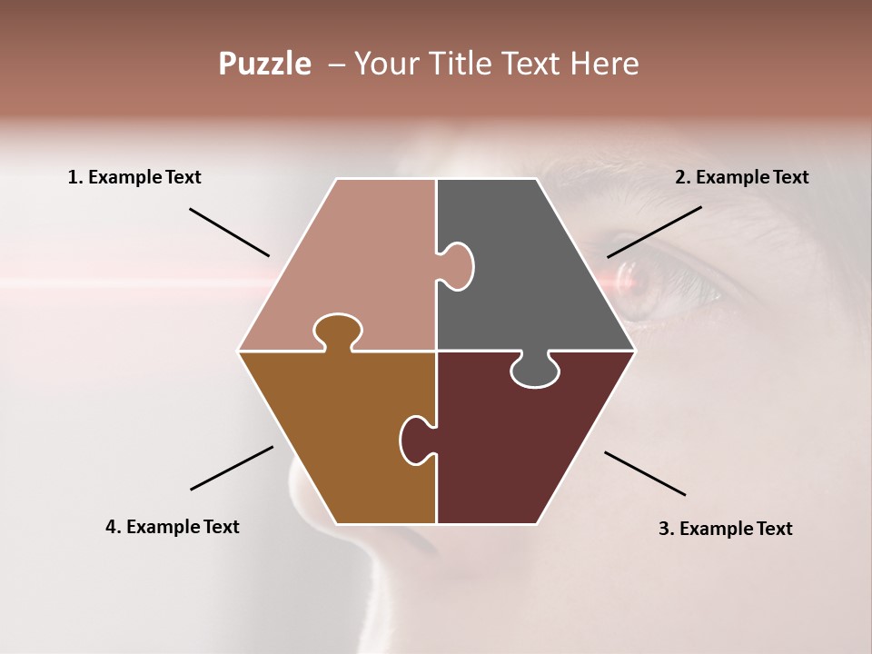 Licht Kurzsichtig Besser PowerPoint Template