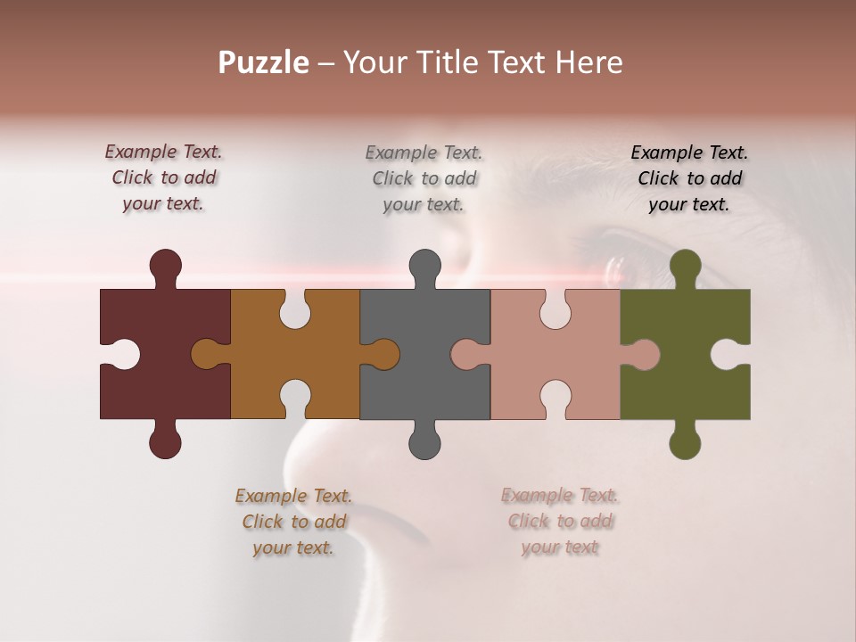 Licht Kurzsichtig Besser PowerPoint Template