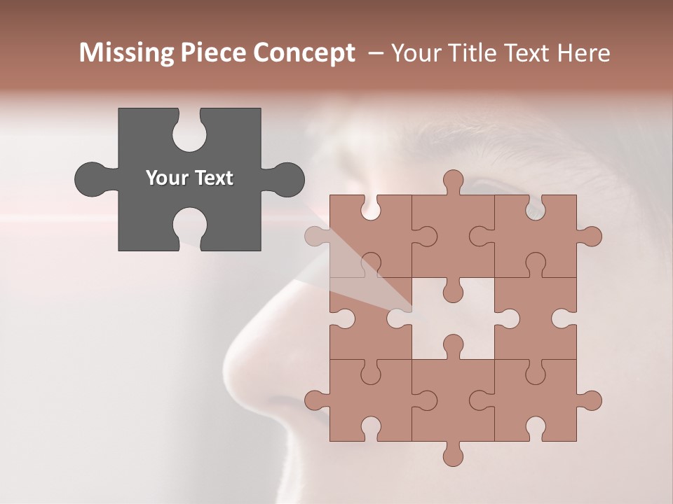 Licht Kurzsichtig Besser PowerPoint Template