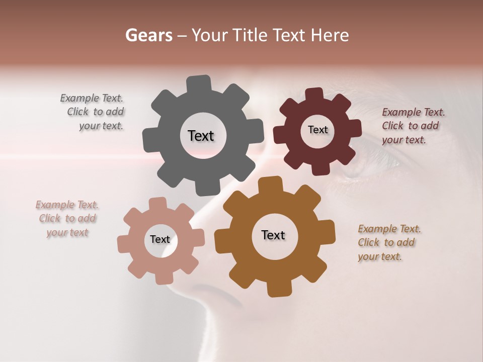 Licht Kurzsichtig Besser PowerPoint Template