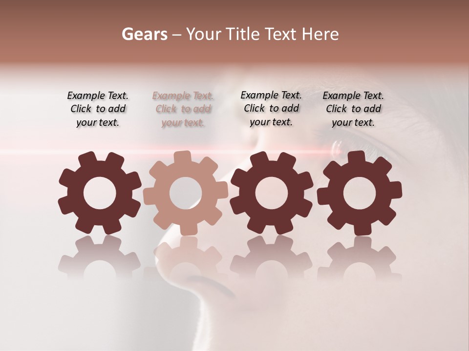 Licht Kurzsichtig Besser PowerPoint Template