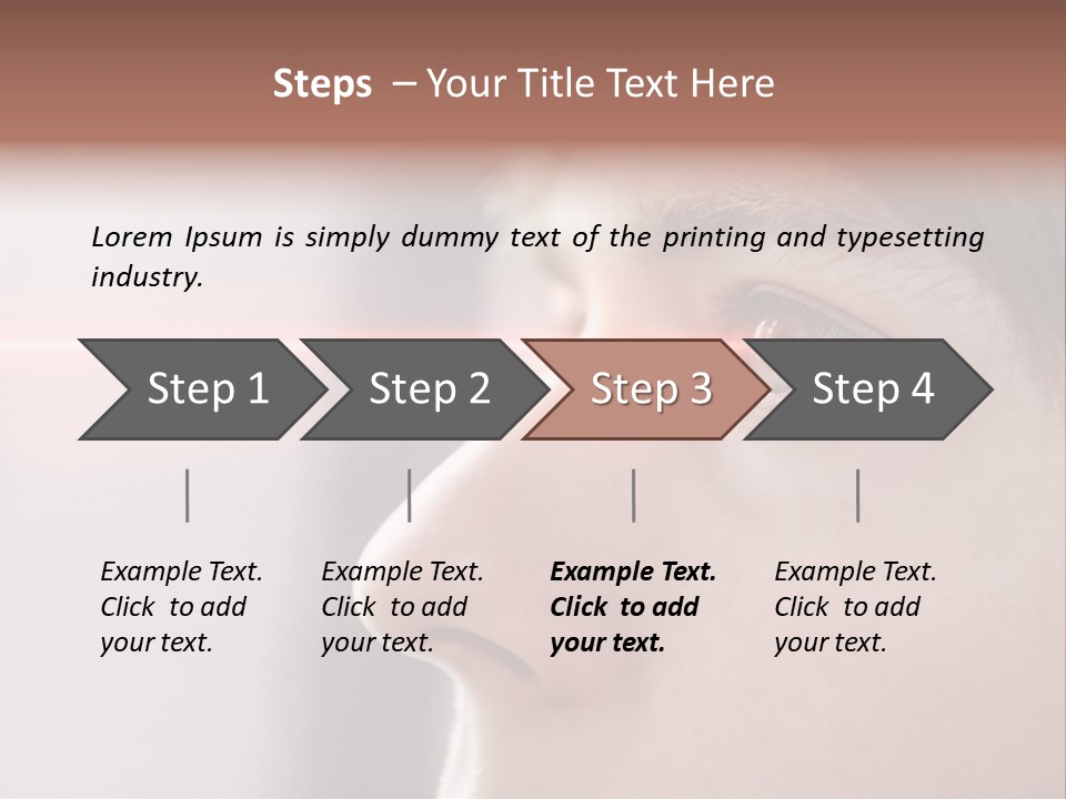 Licht Kurzsichtig Besser PowerPoint Template